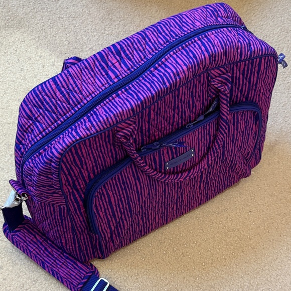 Vera Bradley Handbags - Vera Bradley Purple and Pink Women's Travel Bag